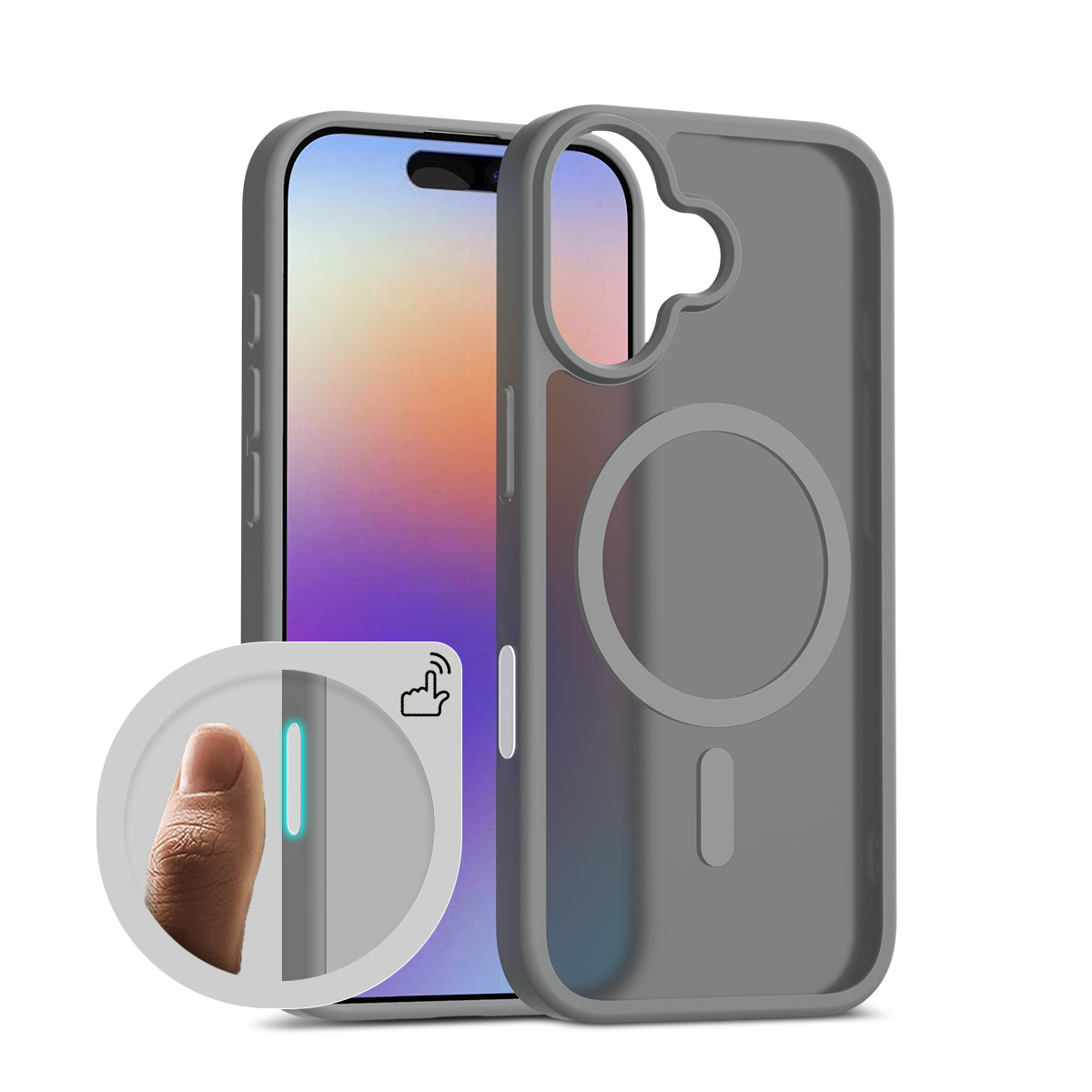 Magnetic Matte Case for iPhone 17 Pro Max - View 7